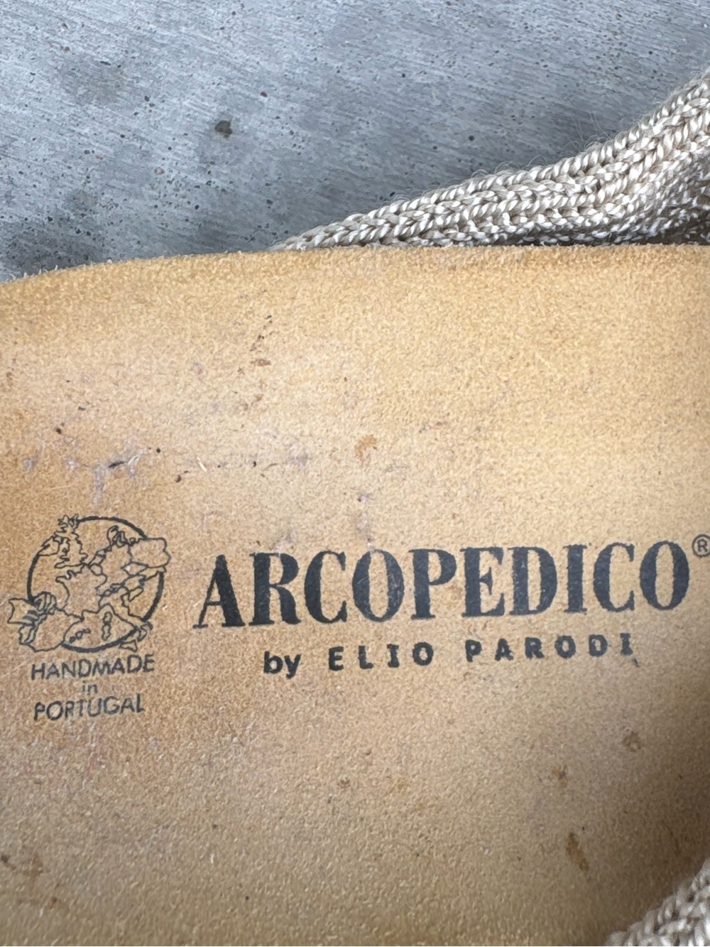 Arcopedico by Elio Parodi Beige Knit Slide Sandals EU 39 - Picture 3 of 10